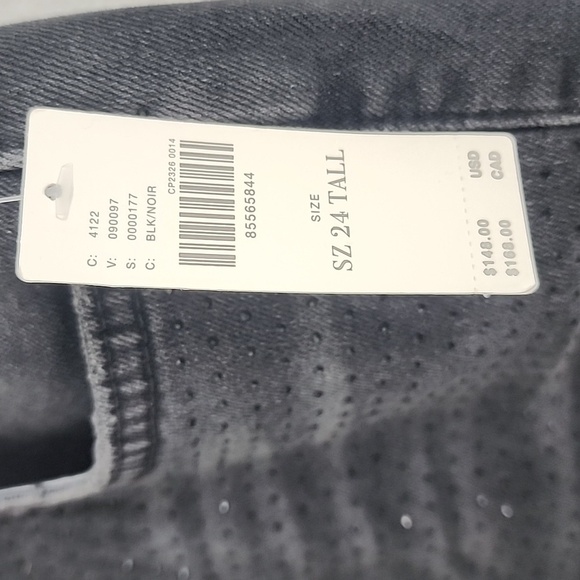 NWT Anthropologie Pilcro Gem High rise straight jeans size 24 tall! - Picture 7 of 10